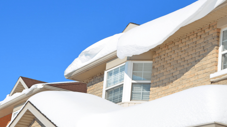 ROof ready for a winter roof replacement