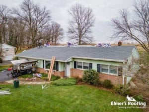 amish residential roof replacement in lancaster